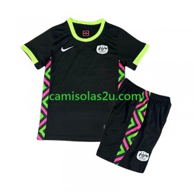 Camisolas de futebol Austrália Criança Equipamento Alternativa 2025 Manga Curta